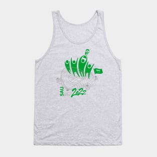 Saudi Arabia World Cup Soccer 2022 Tank Top